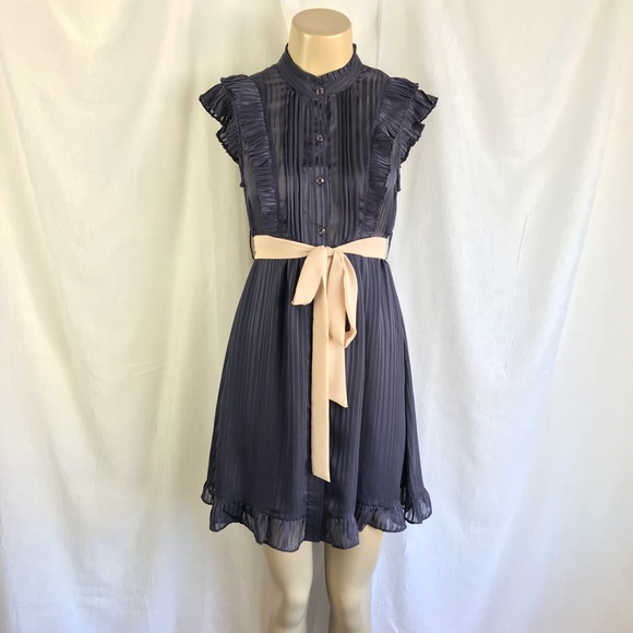 Forever 21 Dresses & Skirts - 🚫SOLD🚫 NWOT 1940’s Style Navy Blue Sheer